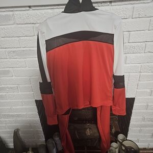 Red and Black Track Jacket